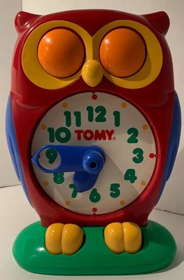 tomy owl clock